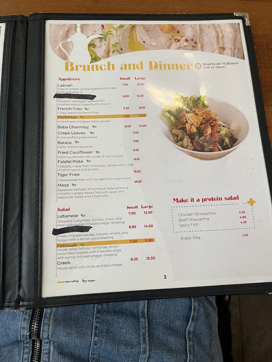 Manakeesh Cafe Bakery & Grill Menu - Image 3