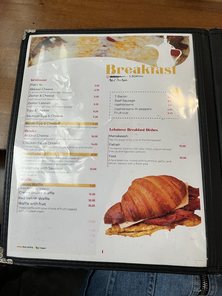 Manakeesh Cafe Bakery & Grill Menu - Image 6